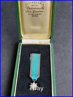 Miniature Grand Officier Merite De La Republique Italie Attribue