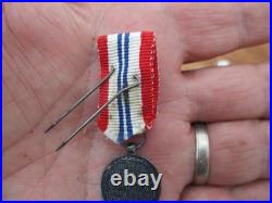 Miniature King's Medal for Courage Cause of Freedom George VI WWII 17 mm