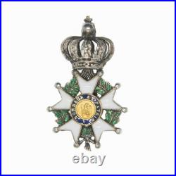 Miniature d'époque second empire, de l'ordre de la légion d'honneur