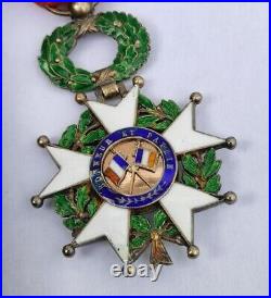 Modèle de luxe Medaille Ordre Legion D'honneur Officier 3 Republique Or Argent