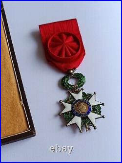 Modèle de luxe Medaille Ordre Legion D'honneur Officier 3 Republique Or Argent