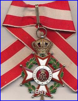 Monaco Ordre de Saint Charles, croix de commandeur