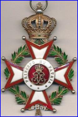 Monaco Ordre de Saint Charles, croix de commandeur