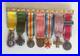 N-2-Ancienne-Barrette-Reduction-De-7-medailles-Militaire-Medal-Militaria-01-if