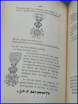 NOUVEAU DICTIONNAIRE DES ORDRES DE CHEVALERIE par Gourdon de Genouillac 1892