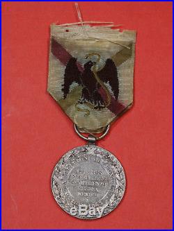 Napoléon III Médaille De L'expédition Du Mexique 1862- 1863 Barre