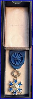 ONM Médaille Officier en vermeil Ordre National du Mérite ordonnance ORIGINAL