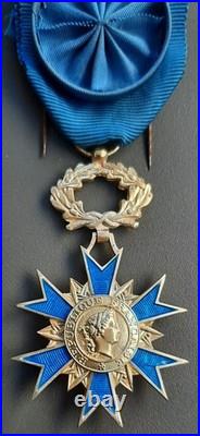 ONM Médaille Officier en vermeil Ordre National du Mérite ordonnance ORIGINAL