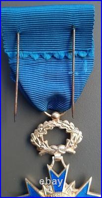 ONM Médaille Officier en vermeil Ordre National du Mérite ordonnance ORIGINAL