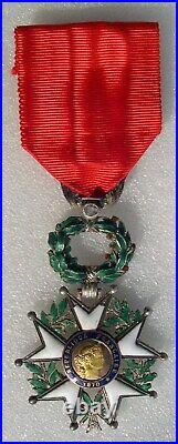 ORDRE LEGION D'HONNEUR IIIe REPUBLIQUE MODELE LUXE medaille CHEVALIER
