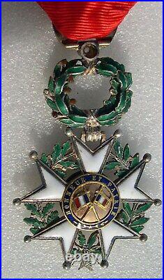 ORDRE LEGION D'HONNEUR IIIe REPUBLIQUE MODELE LUXE medaille CHEVALIER