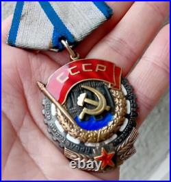 ORDRE/MEDAILLE du Drapeau Rouge du Travail russe SOVIETIQUE URSS USSR