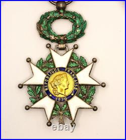 Officier Ordre de la Légion d'Honneur. III°République. Émaux, argent. France