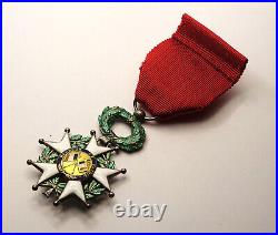 Officier Ordre de la Légion d'Honneur. III°République. Émaux, argent. France