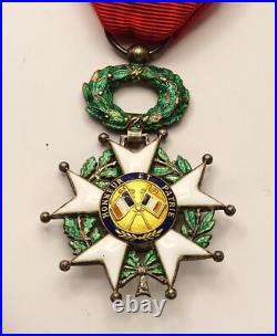 Officier Ordre de la Légion d'Honneur. III°République. Émaux, argent. France