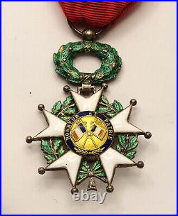 Officier Ordre de la Légion d'Honneur. III°République. Émaux, argent. France