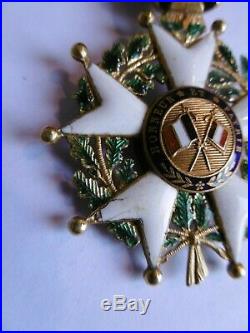 Officier Ordre de la Légion d'Honneur OR Type Monarchie de Juillet (1830-1848)