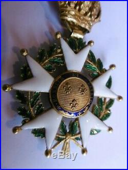 Officier Ordre de la Légion d'Honneur en OR Type Restauration (1815-1830)