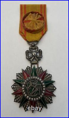 Officier Ordre du Nichan Iftikar. 1906. Ordre du Protectorat. Tunisie (L0)