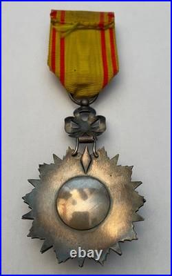 Officier Ordre du Nichan Iftikar. 1906. Ordre du Protectorat. Tunisie (L0)