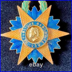 Officier de l'Ordre de l'Etoile Equatoriale du Gabon Afrique 1959