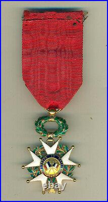 Officier de la Legion d'honneur en or 18 carats IIIème république