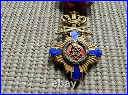 Officier ordre de l'étoile Roumanie Military officer order of the star Romania