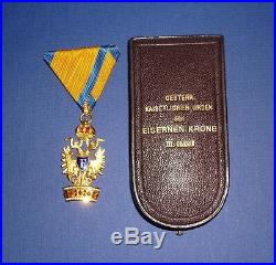 Orden Der Eisernen Krone Iii. Klasse Ordre De La Couronne De Fer Chevalier