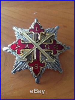 Ordre CONSTANTINIEN de Saint Georges plaque de grande croix