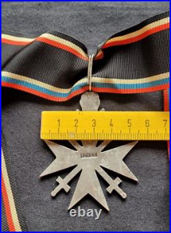 Ordre Croix d'Awaloff Freikorps Allemagne 1918 WW1 Awaloff Cross 1st class #3