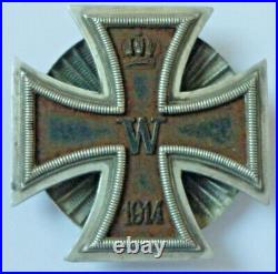 Ordre, Croix de Fer 1. Petites 1914-1918 Avec Ordonnance (Art. 5432)