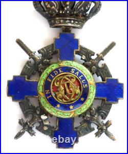Ordre, De Étoile Rumäniens Croix D'Officier Avec Epées (Art. 6088)