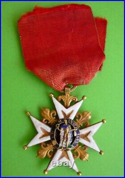 Ordre De Saint Louis-croix De Chevalier Restauration