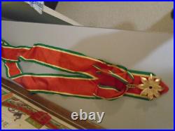 Ordre Des Anysetiers Du Roy. Anis Pontarlier. Marseille + Sa Medaille Commandeur