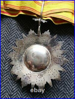 Ordre Du Nichan Al Iftikhar Ali Bey Croix De Commandeur Tunisie Médaille France