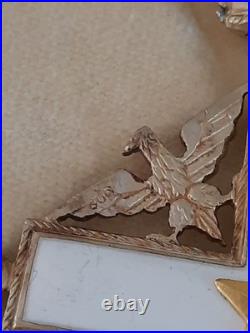 Ordre Italie, Orden italien. Model 1951. Commandeur avec miniature en vermeil