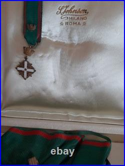 Ordre Italie, Orden italien. Model 1951. Commandeur avec miniature en vermeil
