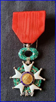 Ordre Légion d'Honneur 1870 en Argent et Or 18k WW1 French Legion of Honor