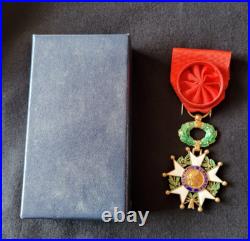 Ordre Légion d'Honneur Officier vermeil French Order Legion of Honor silver box