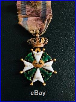 Ordre Militaire De Guillaume En Or Royaume Des Pays Bas 1815