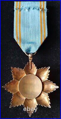 Ordre Royal De L Etoile D Anjouan Medaille D Officier En Vermeil