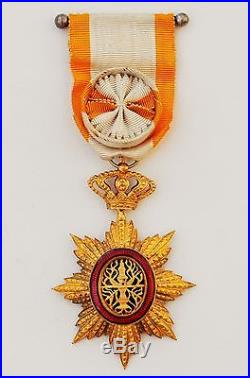 Ordre Royal du Cambodge, Officier en vermeil