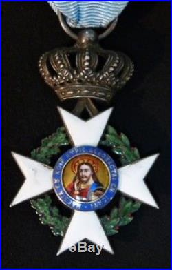 Ordre Royal du Sauveur Second Modèle 1863/1924 Le Christ Sauveur