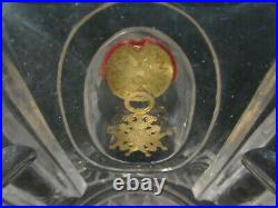 Ordre de Saint-Louis gobelet cristal inclusion Cristallo-cérame Restauration