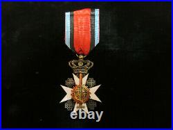 Ordre de Sainte Catherine du Mont Sinaï 1891-1905 chevalier argent et or