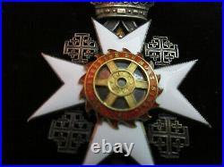 Ordre de Sainte Catherine du Mont Sinaï 1891-1905 chevalier argent et or