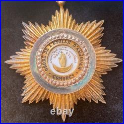 Ordre de l'Etoile d'Anjouan Comores en Vermeil