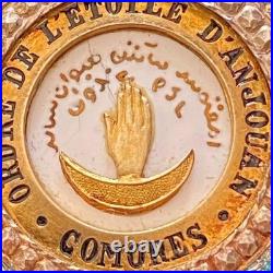 Ordre de l'Etoile d'Anjouan Comores en Vermeil