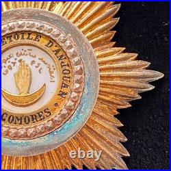 Ordre de l'Etoile d'Anjouan Comores en Vermeil