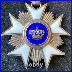 Ordre de la Couronne de Belgique Commandeur Mérite exceptionnel WWI